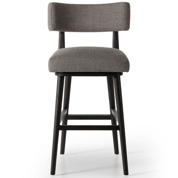 Home Fashion Cardell Swivel Bar & Counter Stool Alcala Nickel By Four Hands