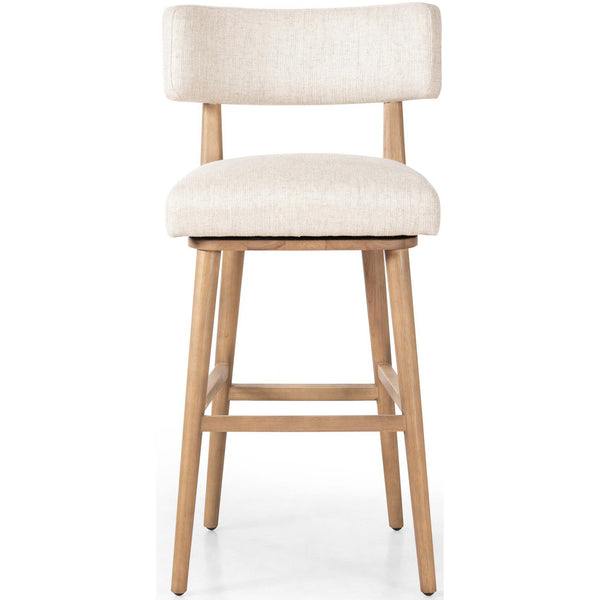 Home Fashion Cardell Swivel Bar & Counter Stool Natural By Four Hands