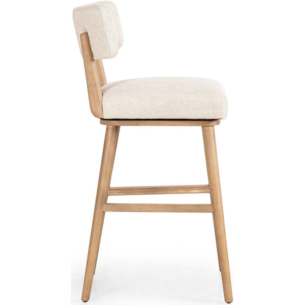 Home Fashion Cardell Swivel Bar & Counter Stool Natural By Four Hands