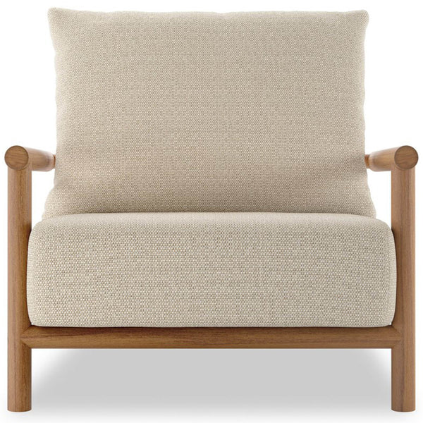 Home Fashion Cardiff Outdoor Chair Natural By Four Hands