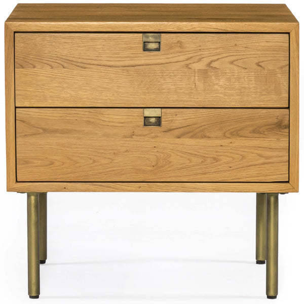 Home Fashion Carlisle Nightstand Natural Oak By Four Hands