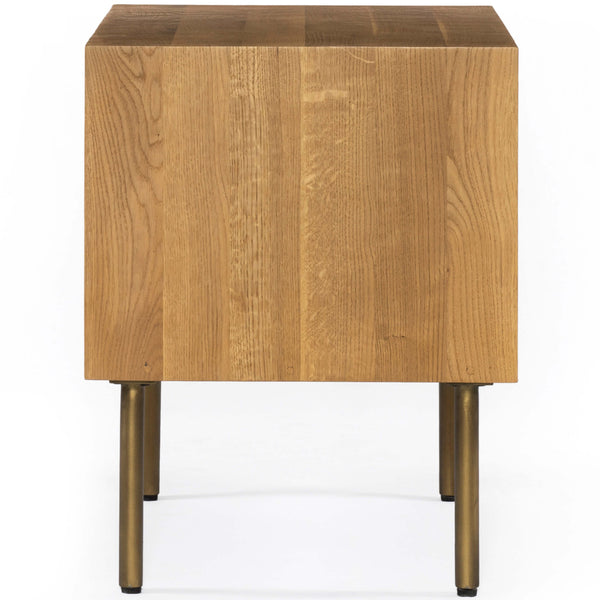 Home Fashion Carlisle Nightstand Natural Oak By Four Hands