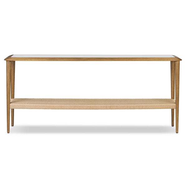 Home Fashion Carmelo Console Table Medium Brown By Four Hands