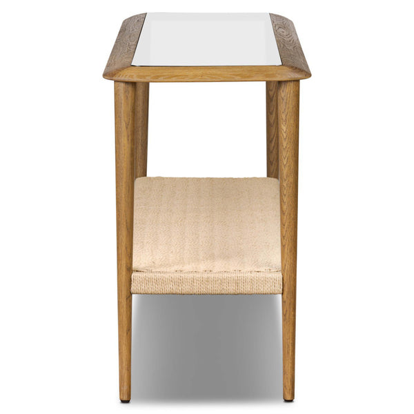 Home Fashion Carmelo Console Table Medium Brown By Four Hands