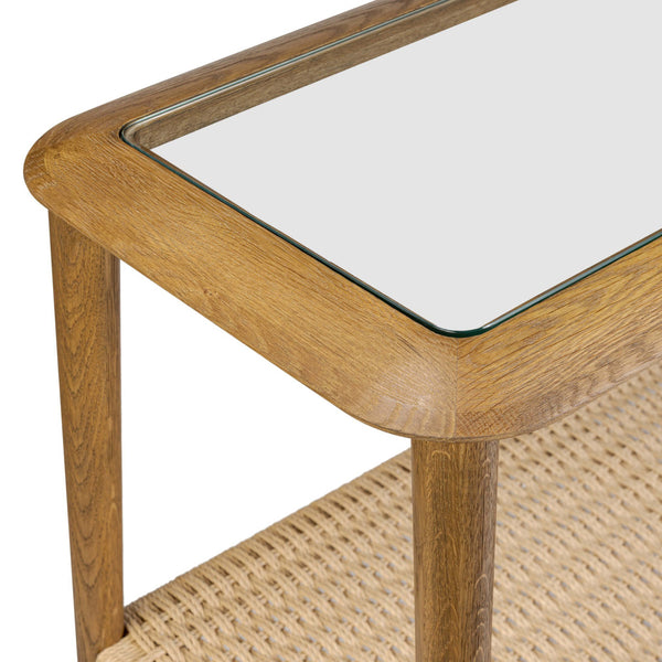 Home Fashion Carmelo Console Table Medium Brown By Four Hands