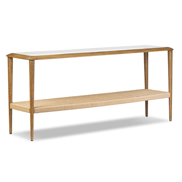 home fashion Carmelo Console Table Medium Brown by Four Hands