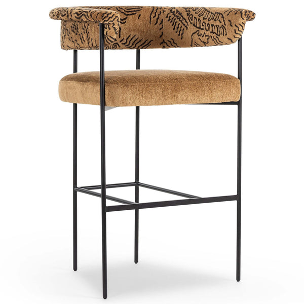 home fashion Carrie Bar & Counter Stool Dharma Ochre by Four Hands
