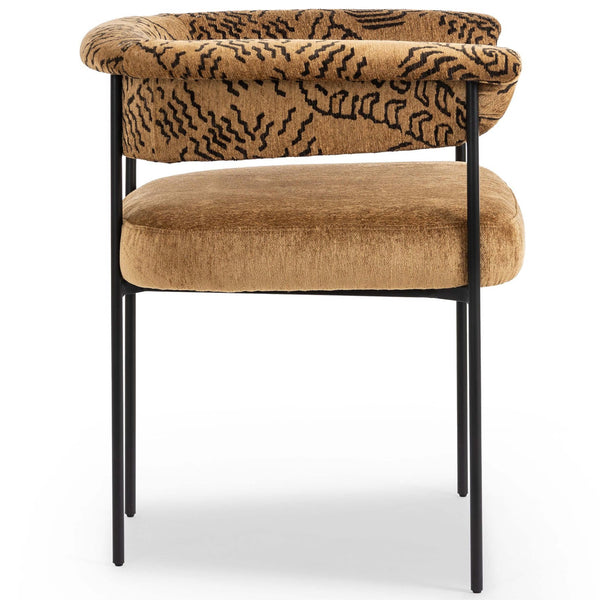 Home Fashion Carrie Dining Chair Dharma Ochre Set Of 2 By Four Hands