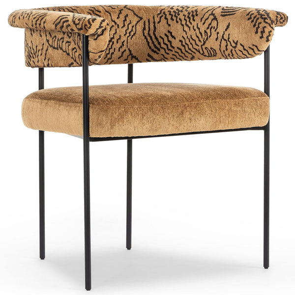 home fashion Carrie Dining Chair Dharma Ochre Set of 2 by Four Hands