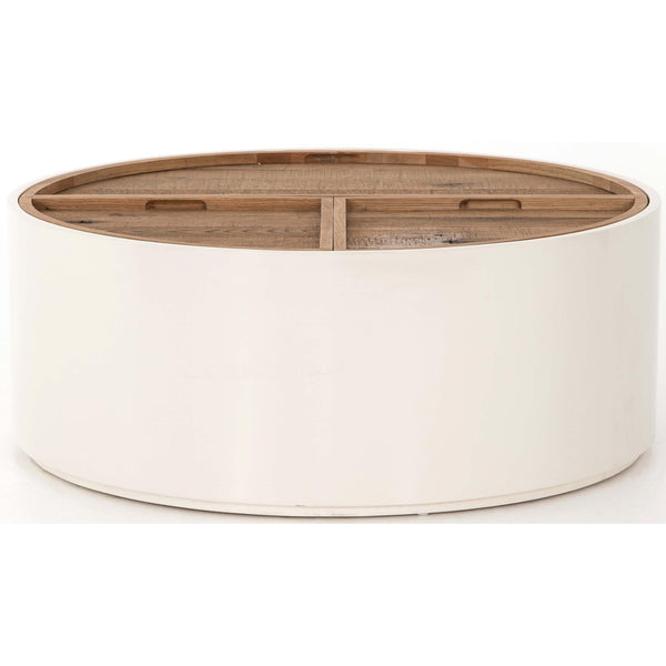 Home Fashion Cas Drum Coffee Table Cream By Four Hands