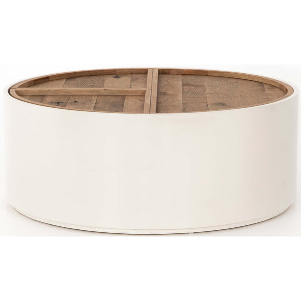 Home Fashion Cas Drum Coffee Table Cream By Four Hands
