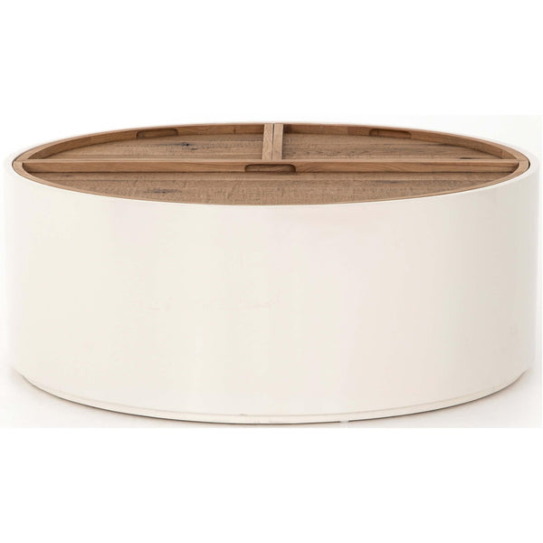 Home Fashion Cas Drum Coffee Table Cream By Four Hands