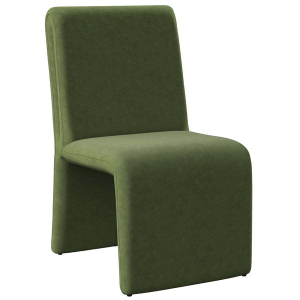 home fashion Cascata Dining Chair Moss Green Set of 2