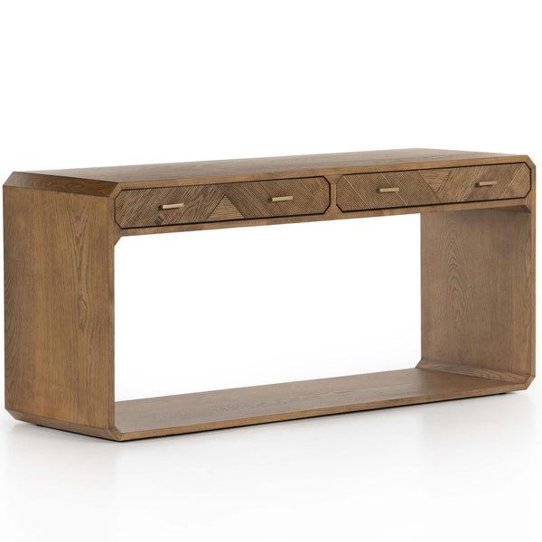 home fashion Caspian Console Table Natural Ash by Four Hands