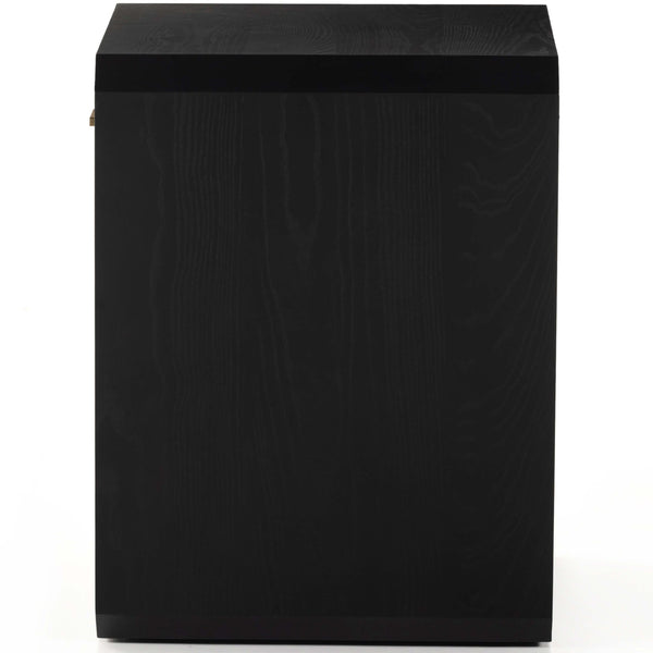 Home Fashion Caspian Nightstand Black Ash Veneer By Four Hands