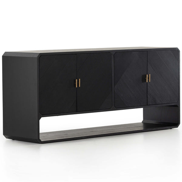 home fashion Caspian Sideboard Black Ash Veneer by Four Hands