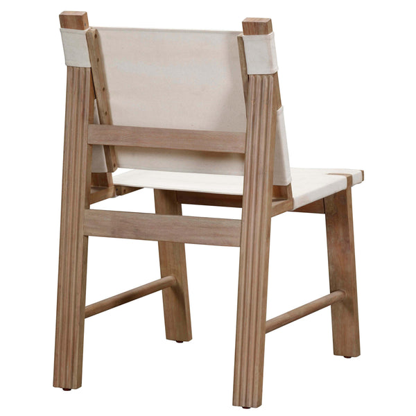 Home Fashion Cassie Outdoor Dining Chair Cream Set Of 2