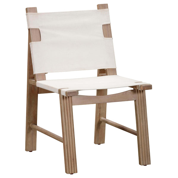 home fashion Cassie Outdoor Dining Chair Cream Set of 2