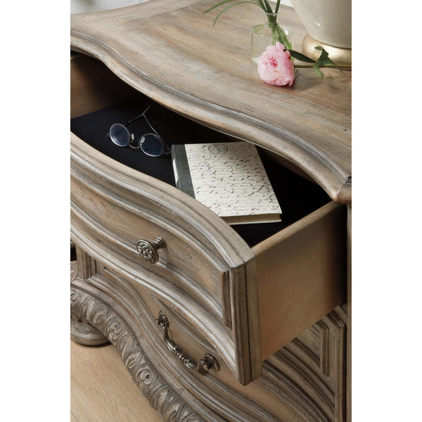 Home Fashion Castella 3 Drawer Nightstand Antique Slate