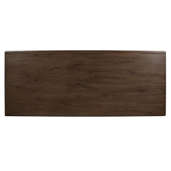 Home Fashion Castro Dining Table Grey Reclaimed French Oak By Four Hands