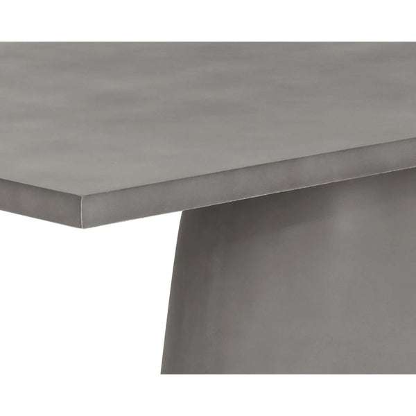 Home Fashion Cavallini Rectangular Dining Table Grey