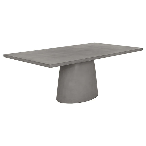 home fashion Cavallini Rectangular Dining Table Grey