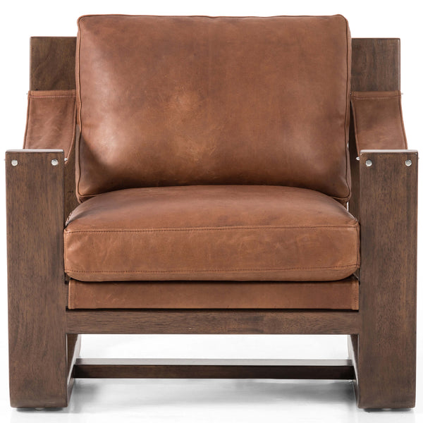 Home Fashion Cesar Leather Chair Heirloom Sienna By Four Hands