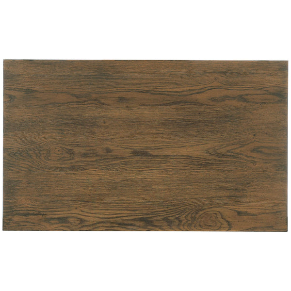 Home Fashion Chapman 3 Drawer Nightstand W/Metal Base