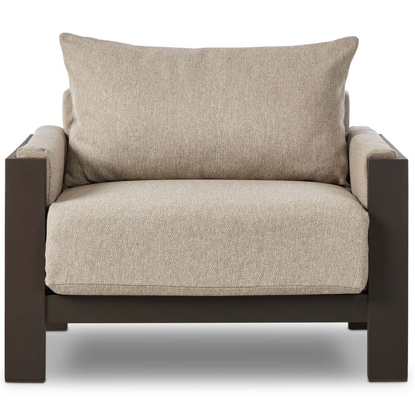 Home Fashion Chapman Outdoor Metal Chair Concha Fog By Four Hands