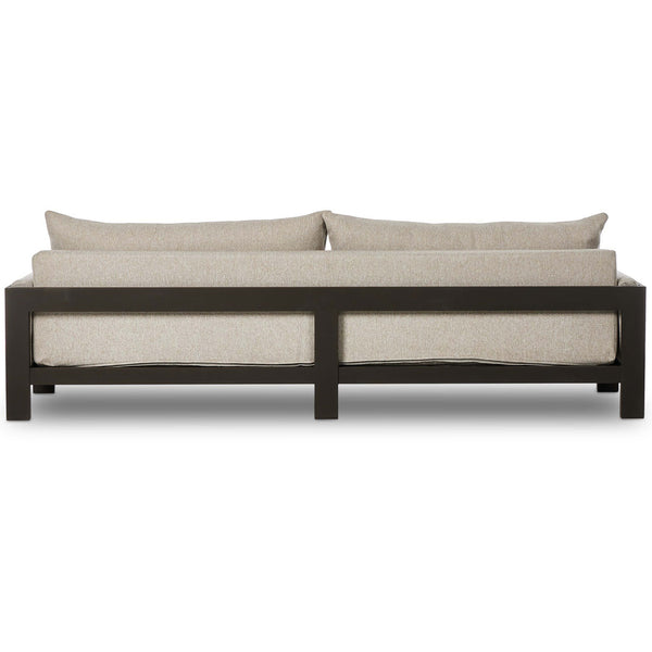 Home Fashion Chapman Outdoor Metal Sofa Concha Fog By Four Hands