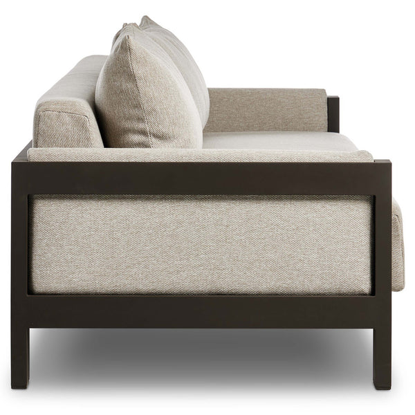 Home Fashion Chapman Outdoor Metal Sofa Concha Fog By Four Hands