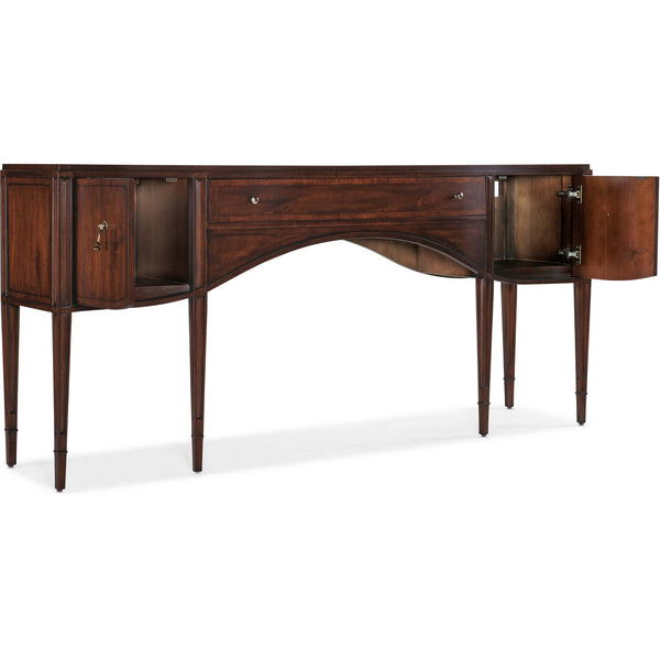 Home Fashion Charleston Console Table Maraschino Cherry