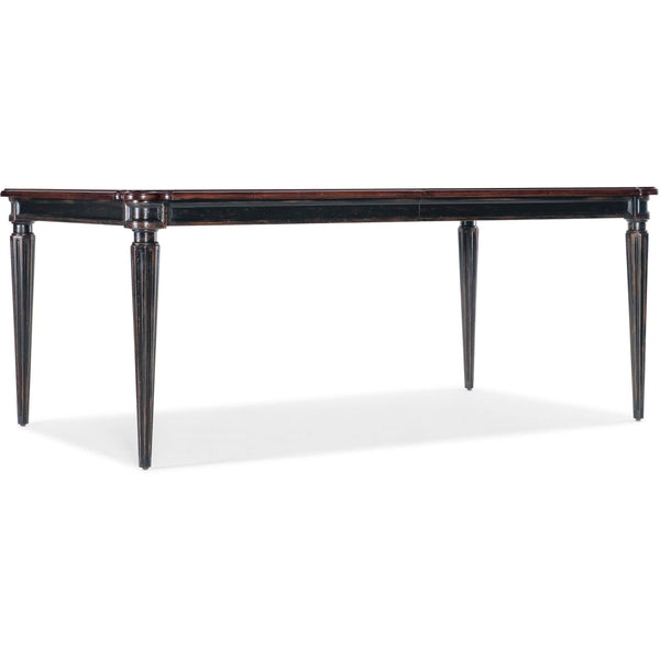 home fashion Charleston Rectangular Dining Table Black Cherry
