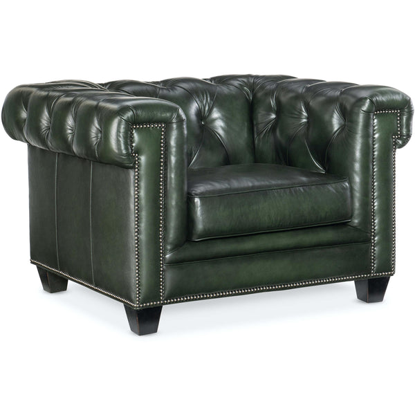 home fashion Charleston Tufted Leather Chair Sarzana Portal