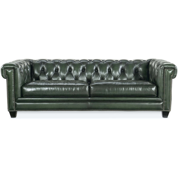 home fashion Charleston Tufted Leather Sofa Sarzana Portal