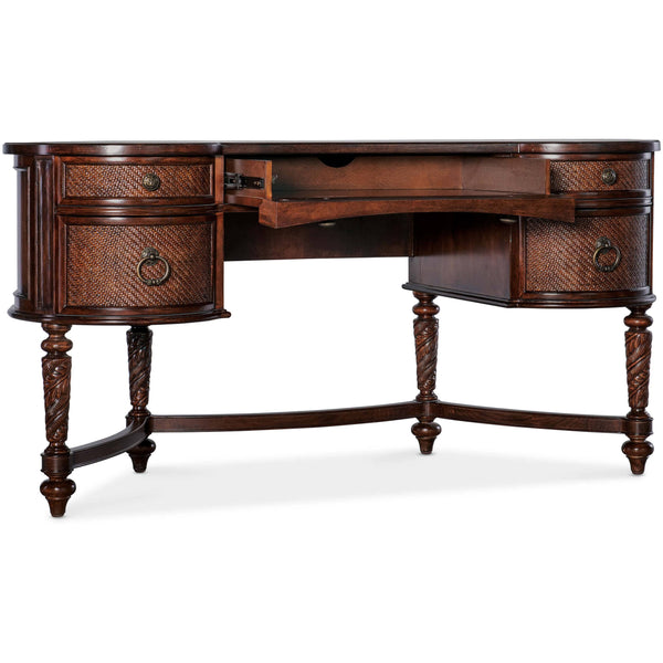 Home Fashion Charleston Writing Desk Maraschino Cherry
