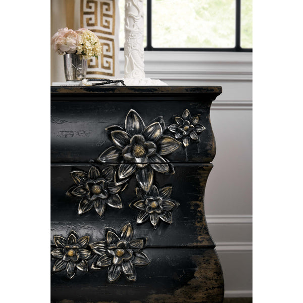 Home Fashion Charmant Bachelorette Chest Porte Noir