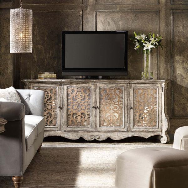 Home Fashion Chatelet Credenza Caramel Froth/Paris Vintage