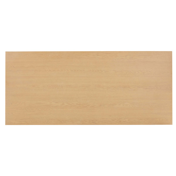 Home Fashion Chelsea Rectangular Dining Table Natural