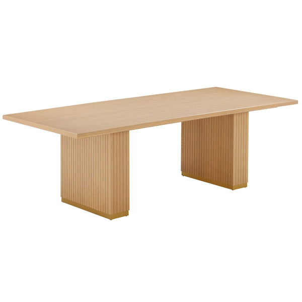 home fashion Chelsea Rectangular Dining Table Natural
