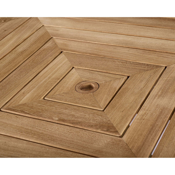 Home Fashion Chesapeake 54" Round Outdoor Dining Table