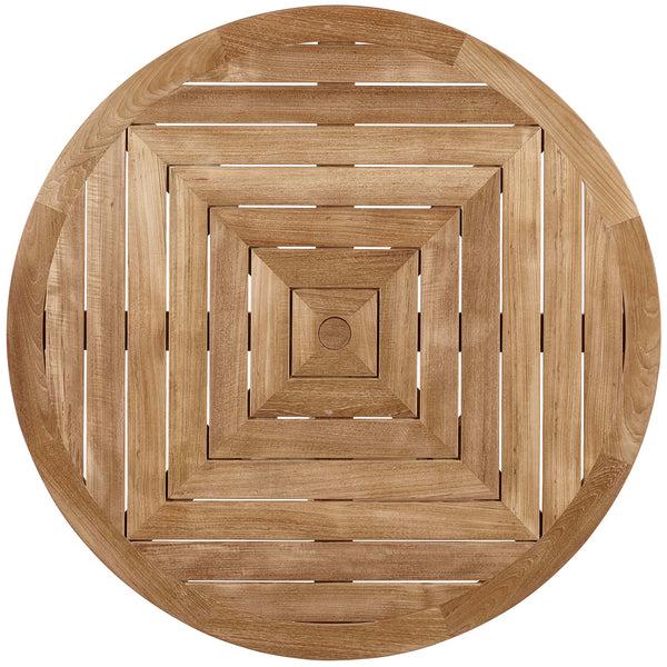 Home Fashion Chesapeake 54" Round Outdoor Dining Table