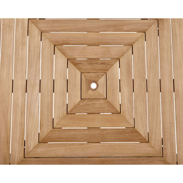 Home Fashion Chesapeake 80" Round Outdoor Dining Table