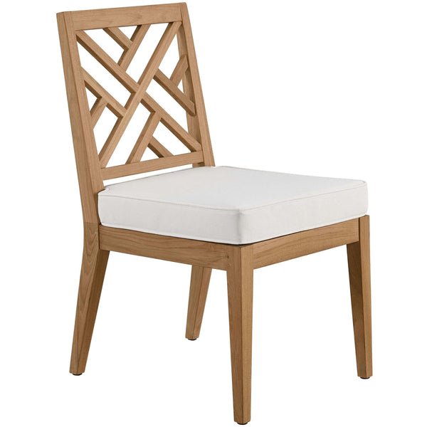 home fashion Chesapeake Fret Back Outdoor Side Chair Set of 2