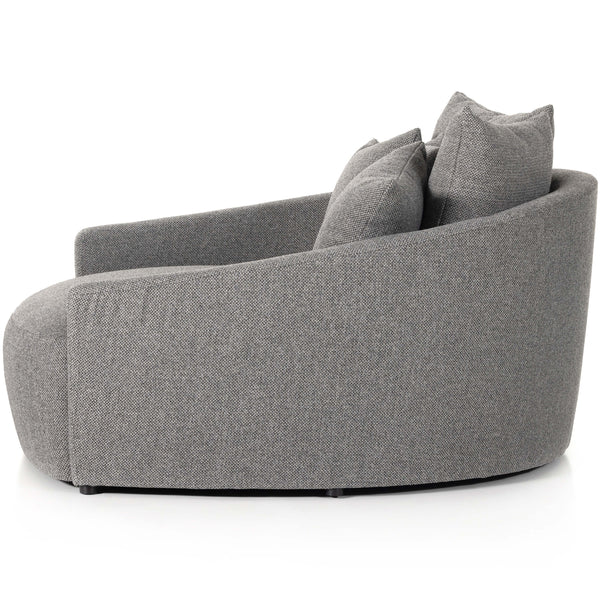 Home Fashion Chloe Media Lounger Fallon Charcoal By Four Hands