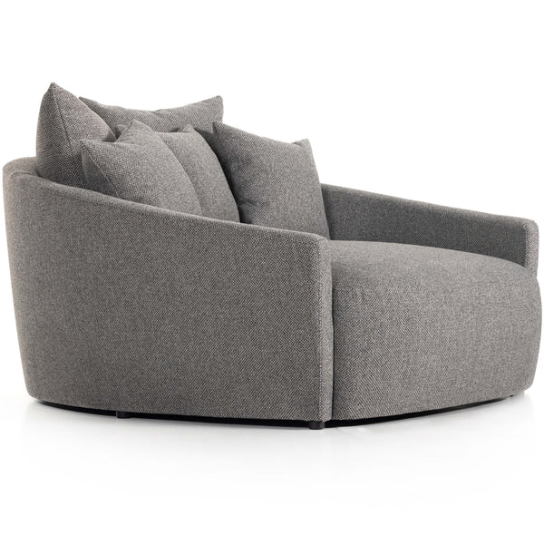 home fashion Chloe Media Lounger Fallon Charcoal by Four Hands