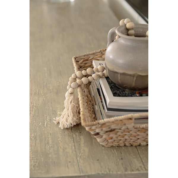 Home Fashion Ciao Bella Entertainment Console Flaky White