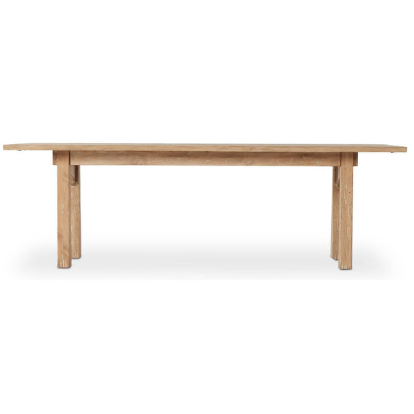 Home Fashion Clanton Dining Table Aged Light Pine By Four Hands