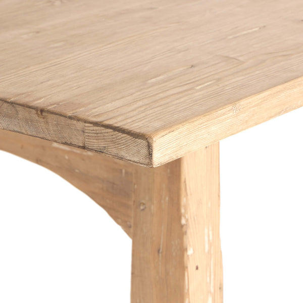 Home Fashion Clanton Dining Table Aged Light Pine By Four Hands