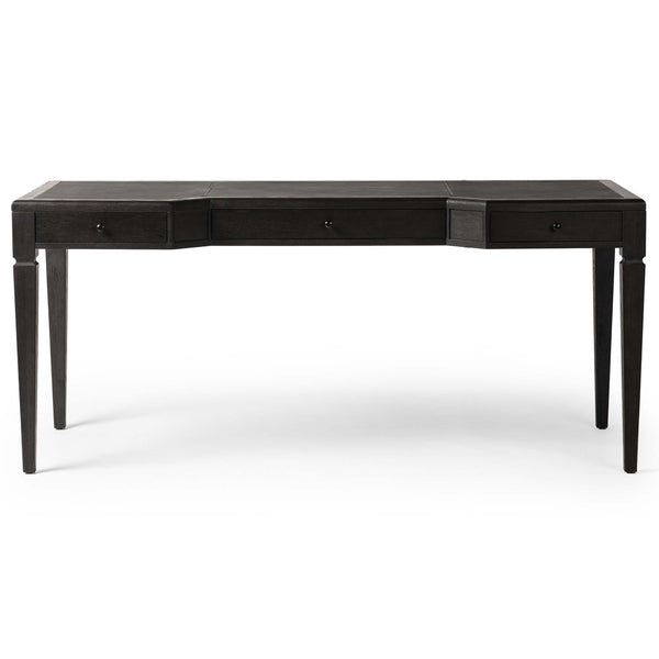 Home Fashion Claude Desk Distressed Black By Four Hands